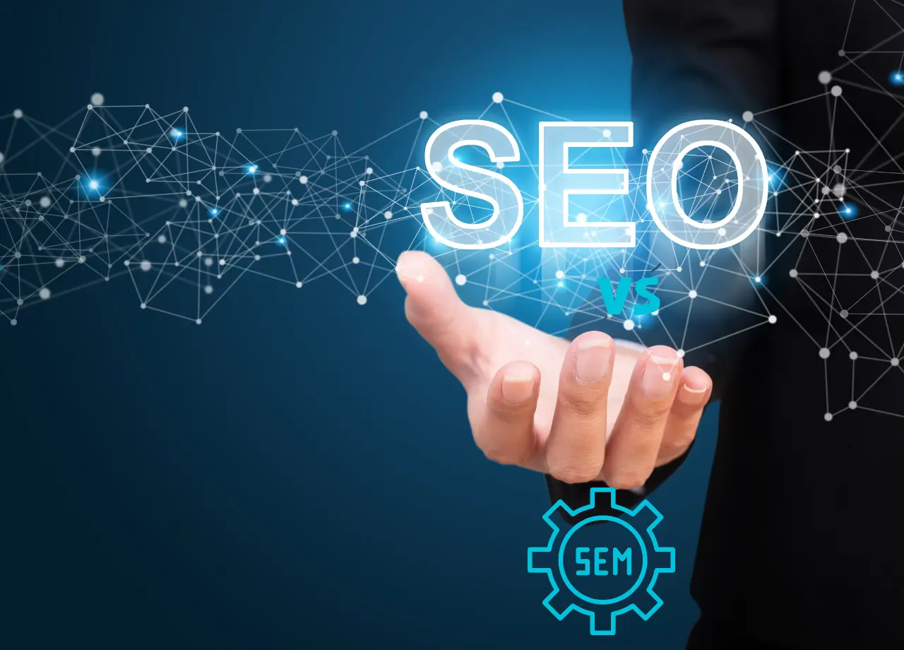 seo vs sem, search engine marketing, search engine optimization