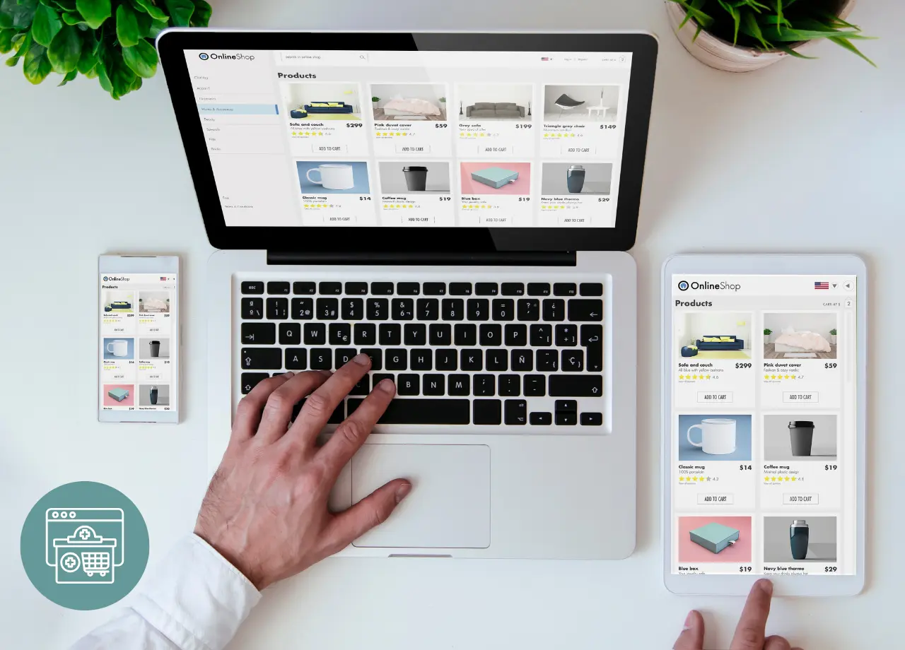 Responsive e-commerce website design services